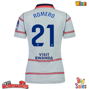 Atletico Madrid Cristian Romero #21 Replica Third Stadium Shirt for Women 2026-27 Short Sleeve